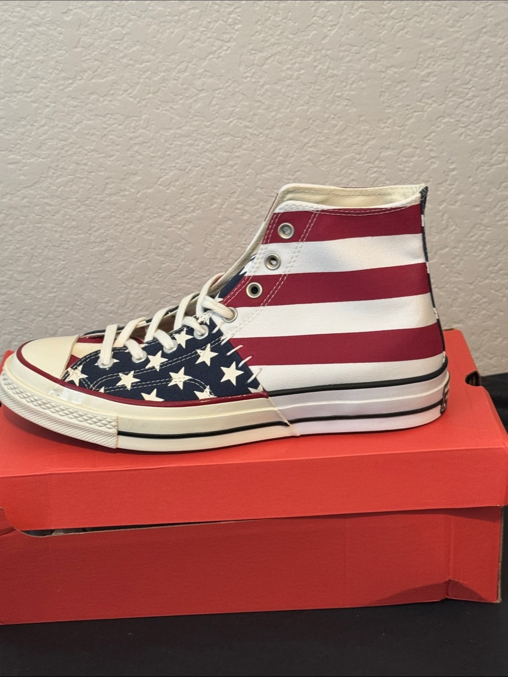 Converse all star American Flag High-Top Sneakers - Red, White & Blue